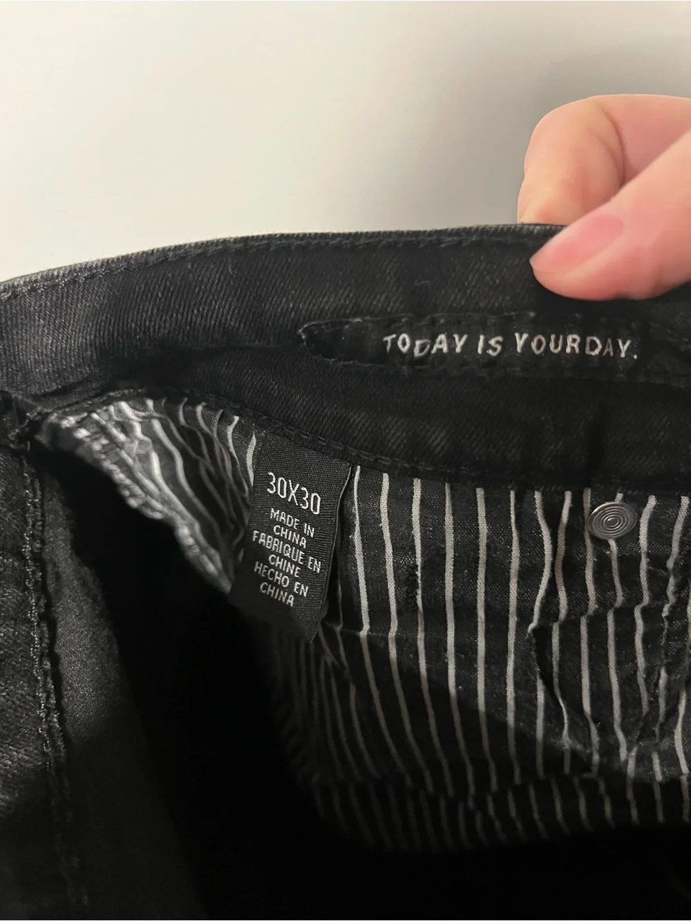 Kenneth Cole New York Black Slim Men's Jeans